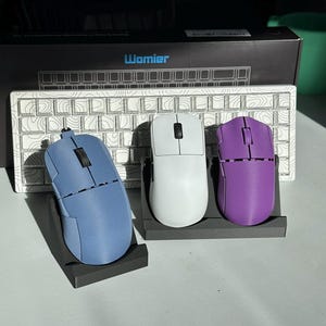 Universal Gaming Mouse Holder Desktop Stand 3D Printed Display for your Mice | Gift for Accessory Enthusiasts | Now Fits Large Mice too