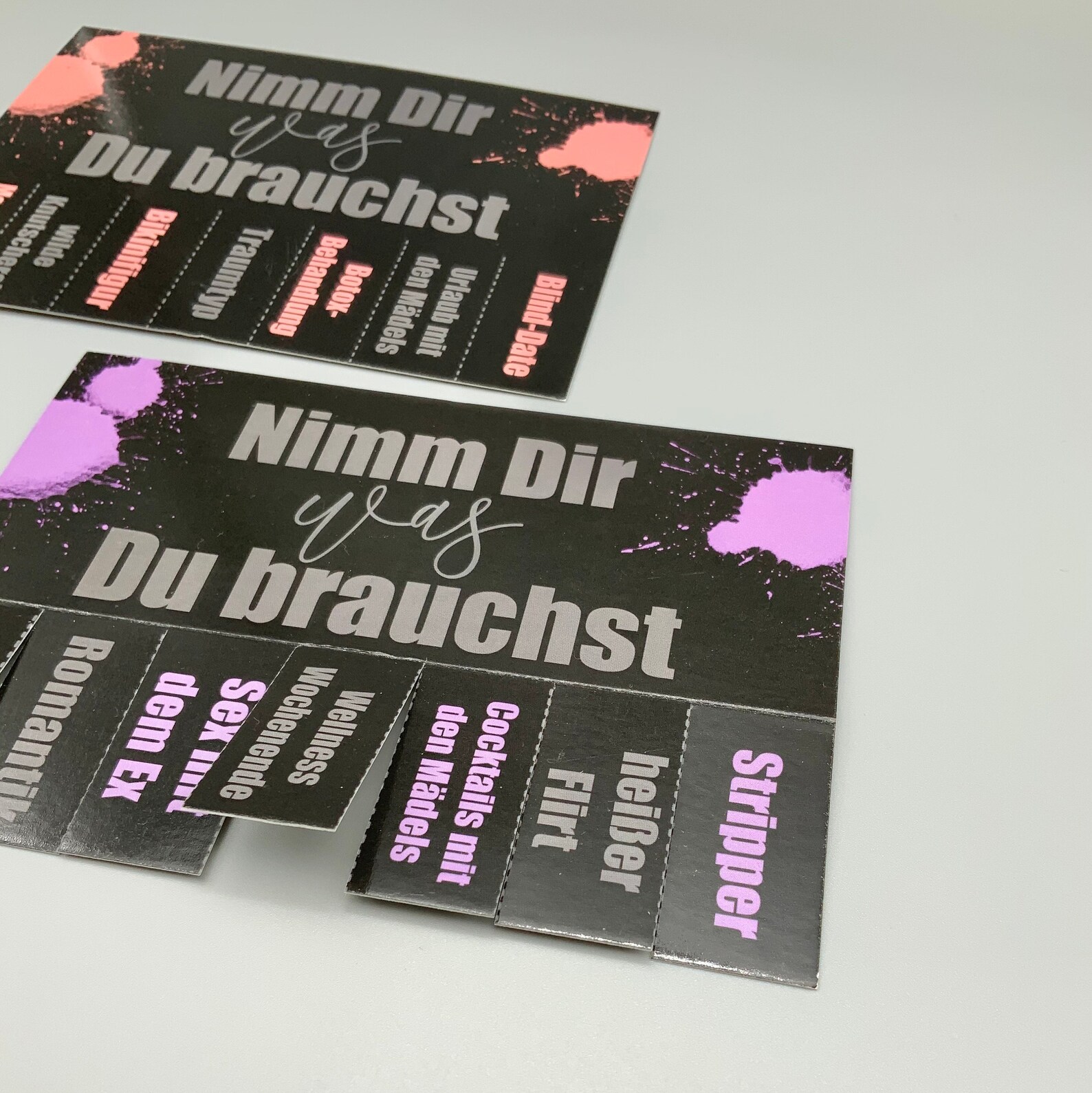 4er Postkartenset Nimm Dir was Du brauchst witzige Postkarte Etsy