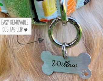 dog tag holders removable