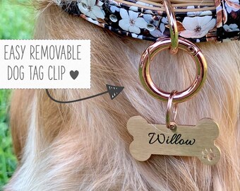 dog tag holders removable