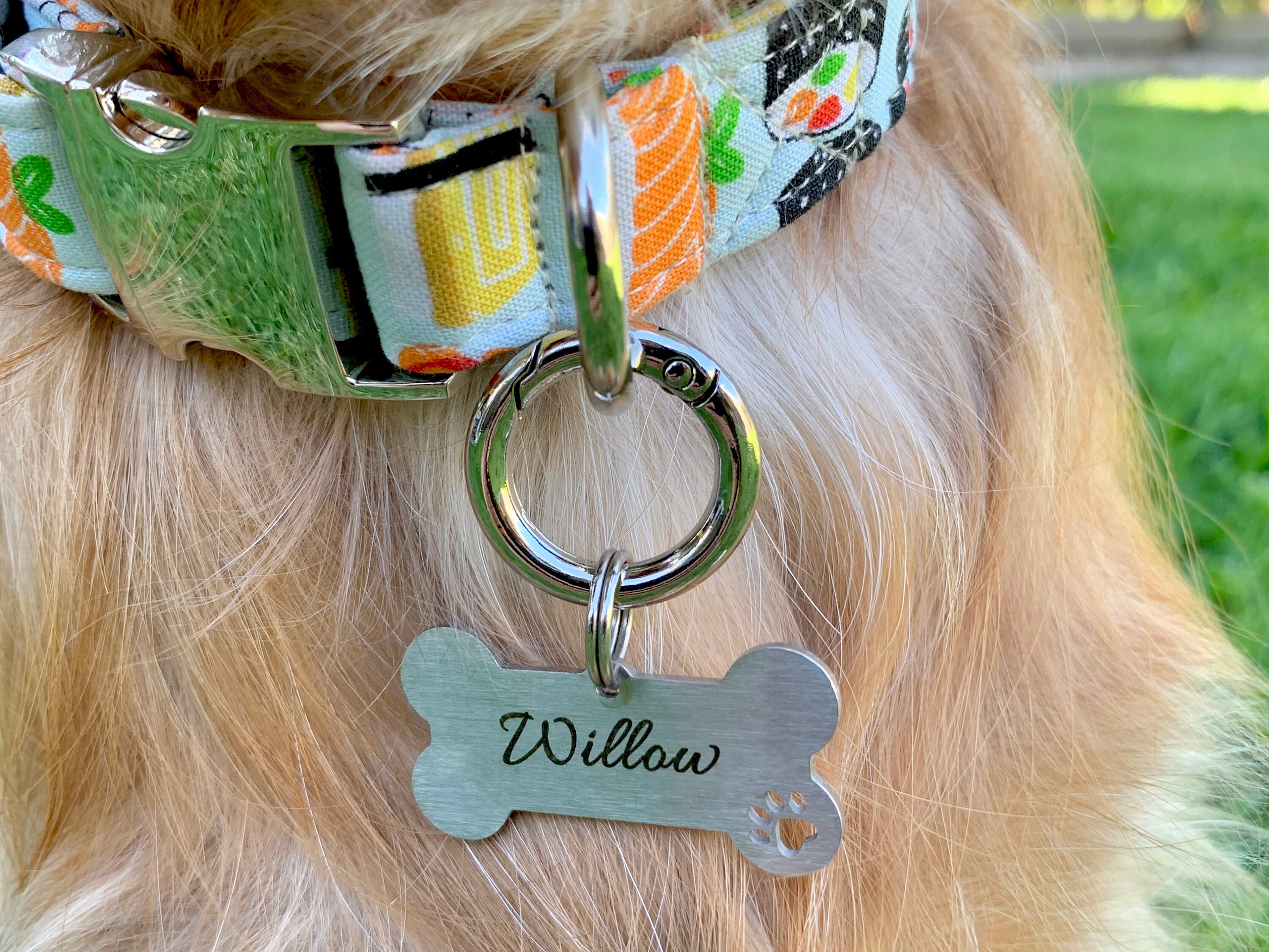 Dog Tag Clip Dog Tag Dog tag clasp dog tag holder dog id Etsy