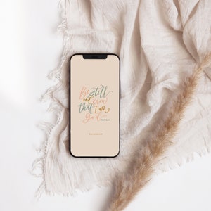 Faith Phone Wallpaper | Digitale download | Bijbelverzen Achtergrond | Telefoon Achtergrond | Boho Telefoon Wallpaper