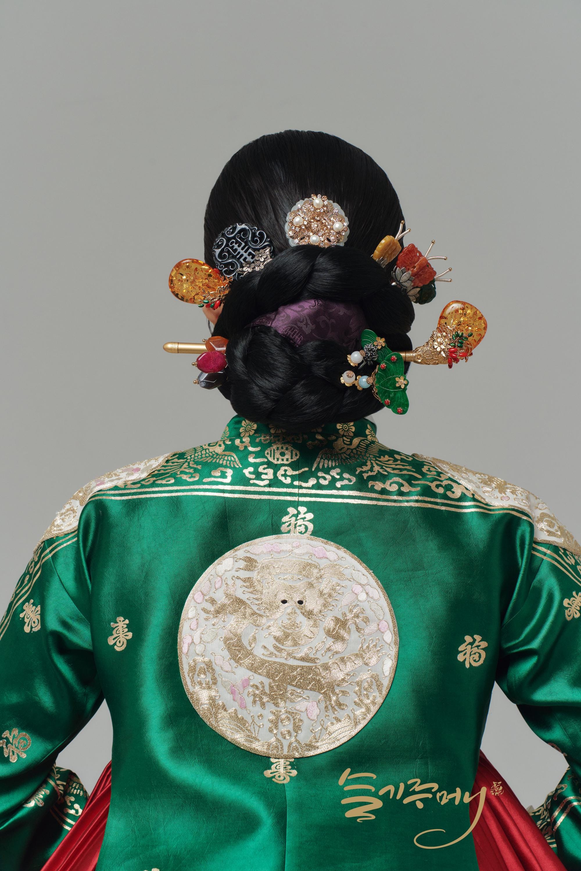 Binyeo(비녀), Korean Traditional Ornamental Hair stick