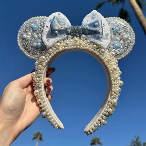 Mickey ears ( The Gabby) unique handmade boutique ears.