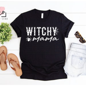 Witchy Mama, Witch, Autumn, Fall, Halloween SVG, Cut File, Silhouette, Cricut