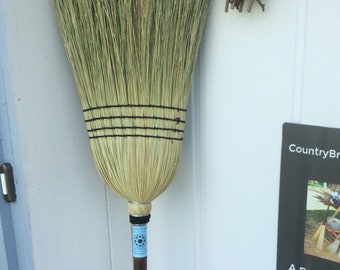 Great housewarming gift: Oak  handle kitchen broom