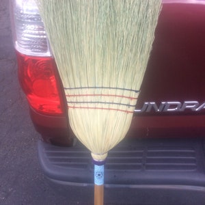 Kitchen broom handcraft traditional shaker style indoor broom