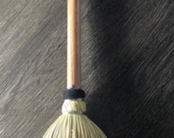 Natural Oak Wood Handle Kid Size Broom 100% broom corn new