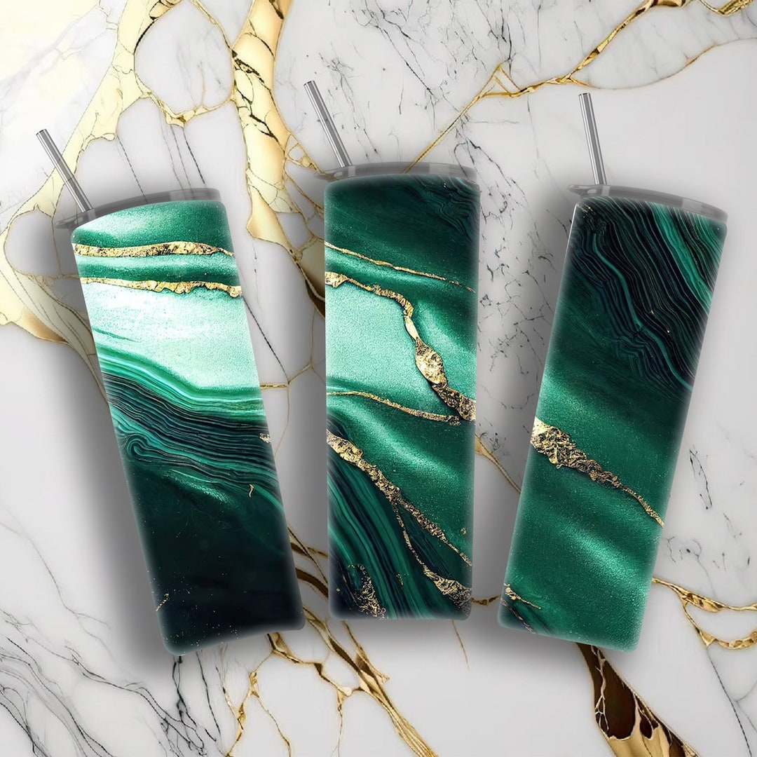 Sage Green Tumbler Green Agate Tumbler Wrap Mama Tumbler Etsy