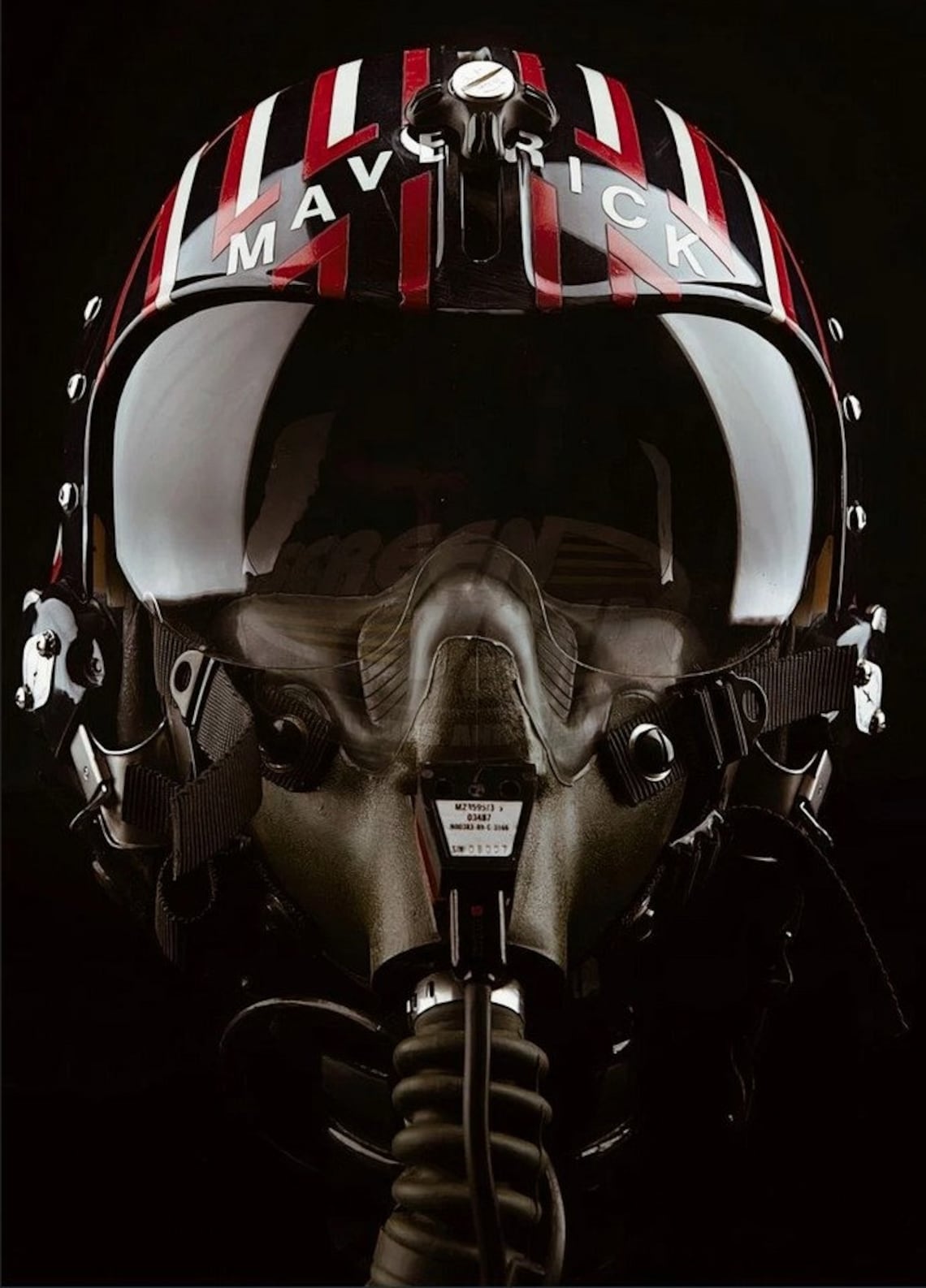 Julie Top Gun Maverick helmet poster | Etsy