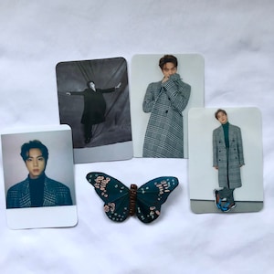 Jin Esquire Photocards