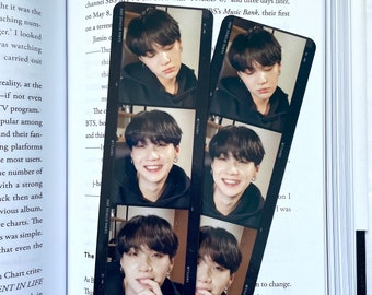 BTS Suga Bookmarks - Etsy