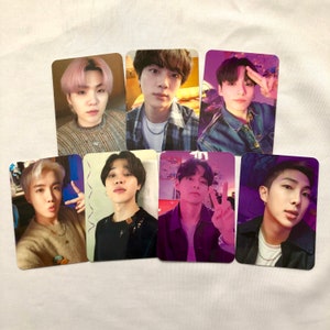 Permiso de BTS para bailar en el escenario VCR Selca Photocards
