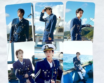 Jin Me, Myself, and Jin ‘Sea of Jin Island’ Photofolio Behind Vol. 3 Photocards