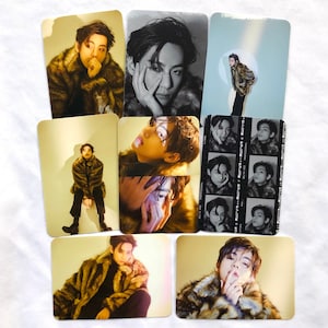 Taehyung Weverse Magazine Photocards - Etsy