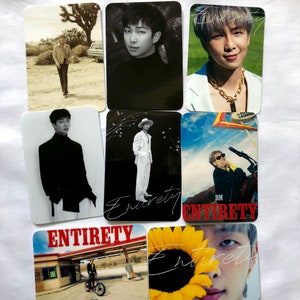 Namjoon Me, Myself, and RM ‘Entirety’ Photofolio Photocards