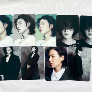 Yoongi Mystery Instagram Photoshoot Vol. 2 Photocards