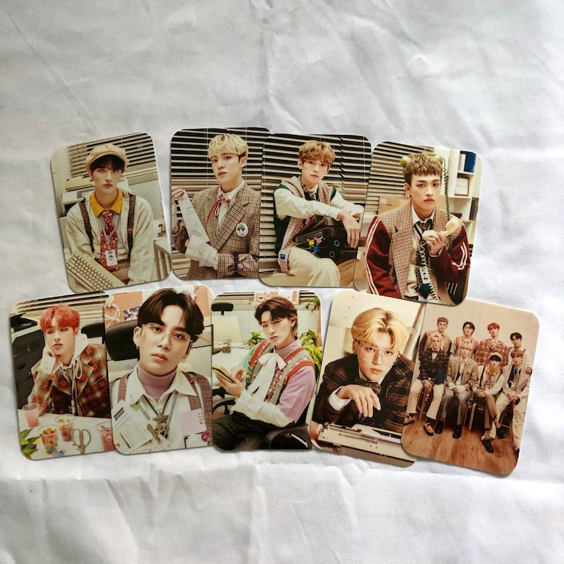 Ateez Seasons Greetings 2020 Photocards Etsy