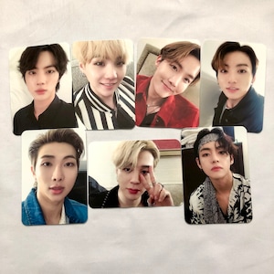 BTS Grammys Selca Photocards
