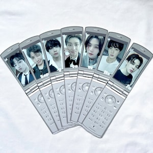 BTS Flip Phone Bookmarks