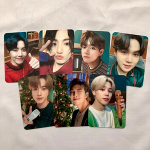 BTS Late Late Show Selca Photocards