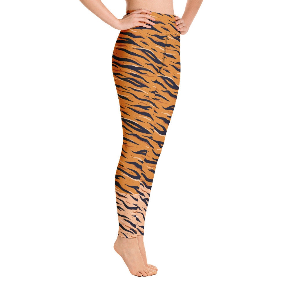ANIMAL LEGGING PURPLE TIGER