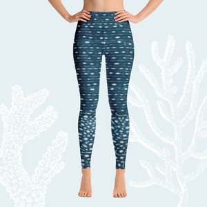 Whale shark leggings Etsy