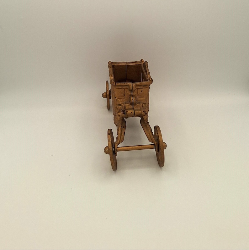 vintage-gold-cast-iron-art-cinderella-carriage-coach-no-239-jm-etsy