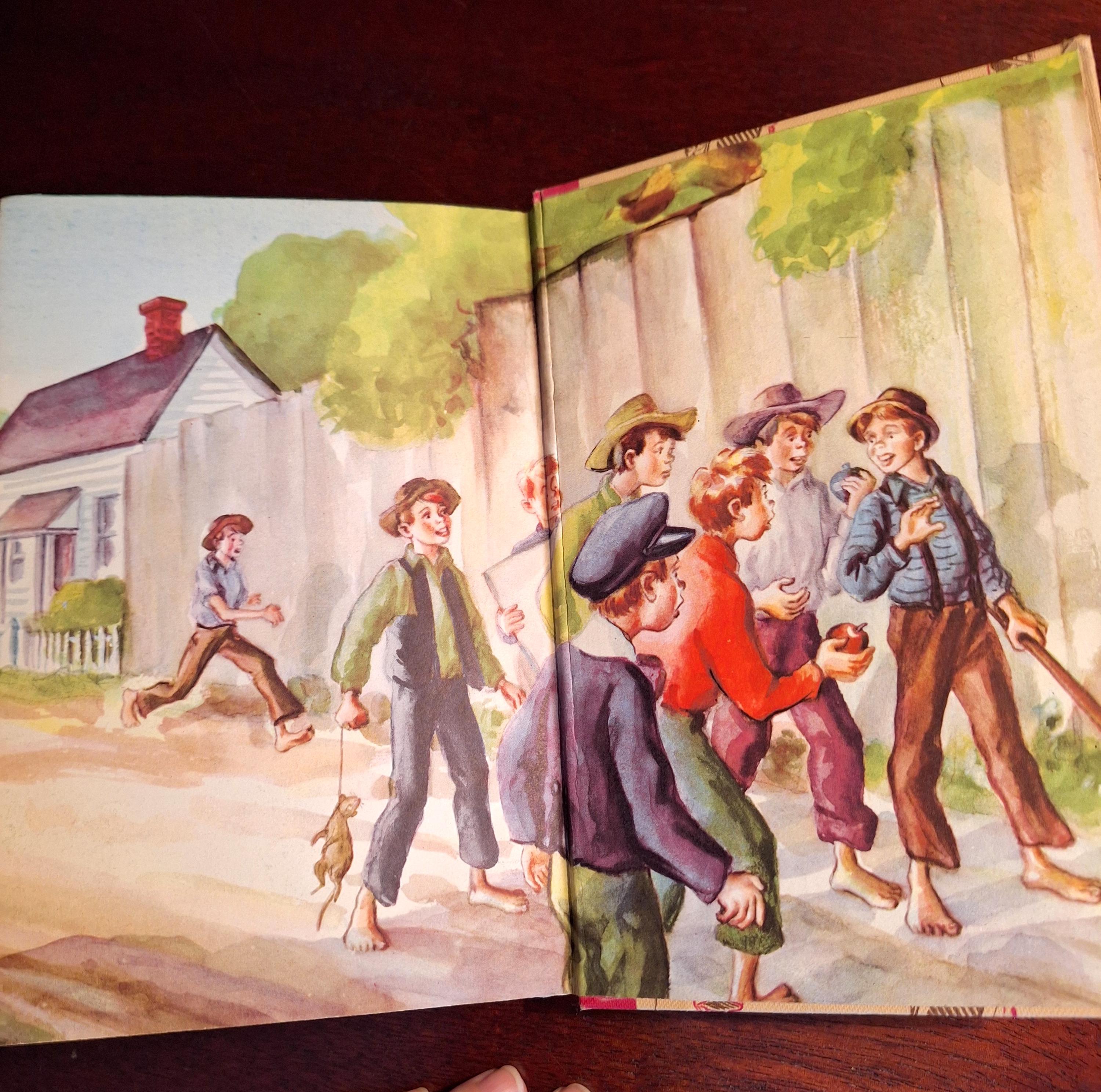The Adventures of Tom Sawyer by Mark Twain Junior Illustrated Library ...