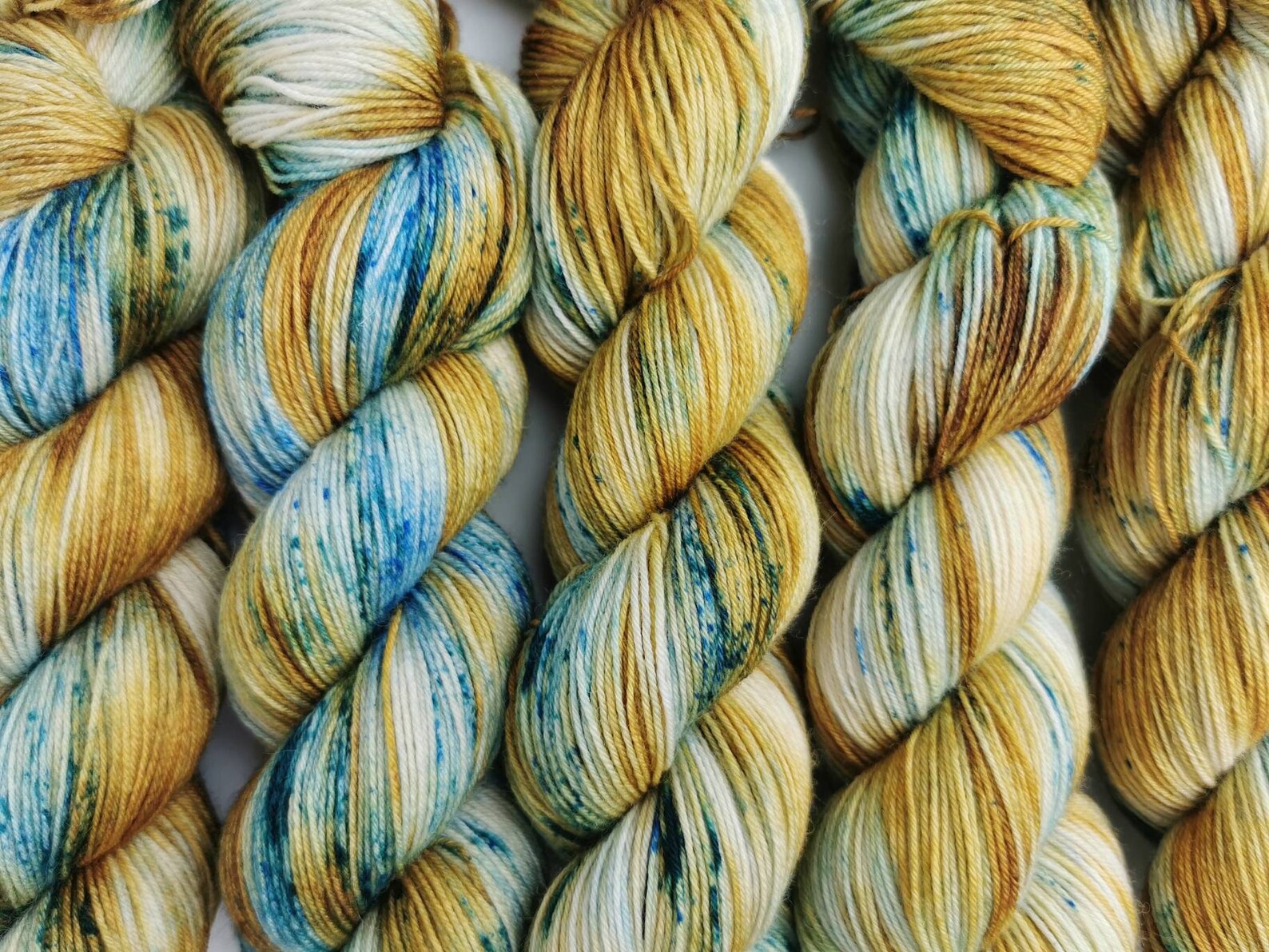 Day on the Beach sand Hand Dyed Yarn Indie dyed yarn Etsy