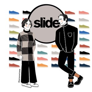De gepersonaliseerde illustratie van Karacartoon voor ondernemingen. Aangepaste tekening, heden, digitale kunstkaarten, originele decoratie voor sociale media