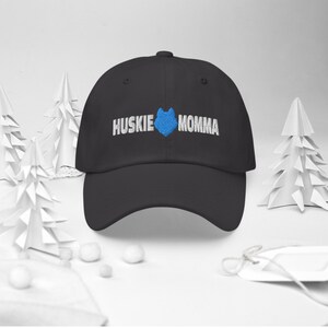 Huskie Mom Hat | Huskie Mom Cap | Huskie Mom Embroidered Hat | Gift for Dog Mom | Huskie Lovers Gift