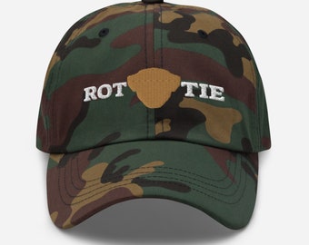 Dog Dad Hat | Dog Mom Hat | Dog Dad Embroidered Hat | Gift for Dog Mom | Dog Lovers Gift | Rottweiler Lovers Gift | Rottie Dad Hat