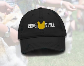 Hund Dad Hut | Hund Mama Hut | Bestickte Hundemütze | Geschenk für Hundemama | Hundeliebhaber Geschenk | Corgis Liebhaber Geschenk | Beunruhigt Dad Hat