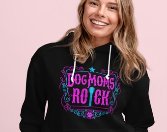 Dog Mom Hoodie, Dog Mom, Dog's Mom Hoodie | Cute Dog Mom Hoodie | Gift For Mom | Gift For Her | Dog Lover Hoodie | Pet Lover | Dog Mom