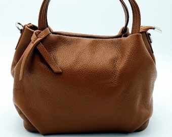 Handbag in Brown leather