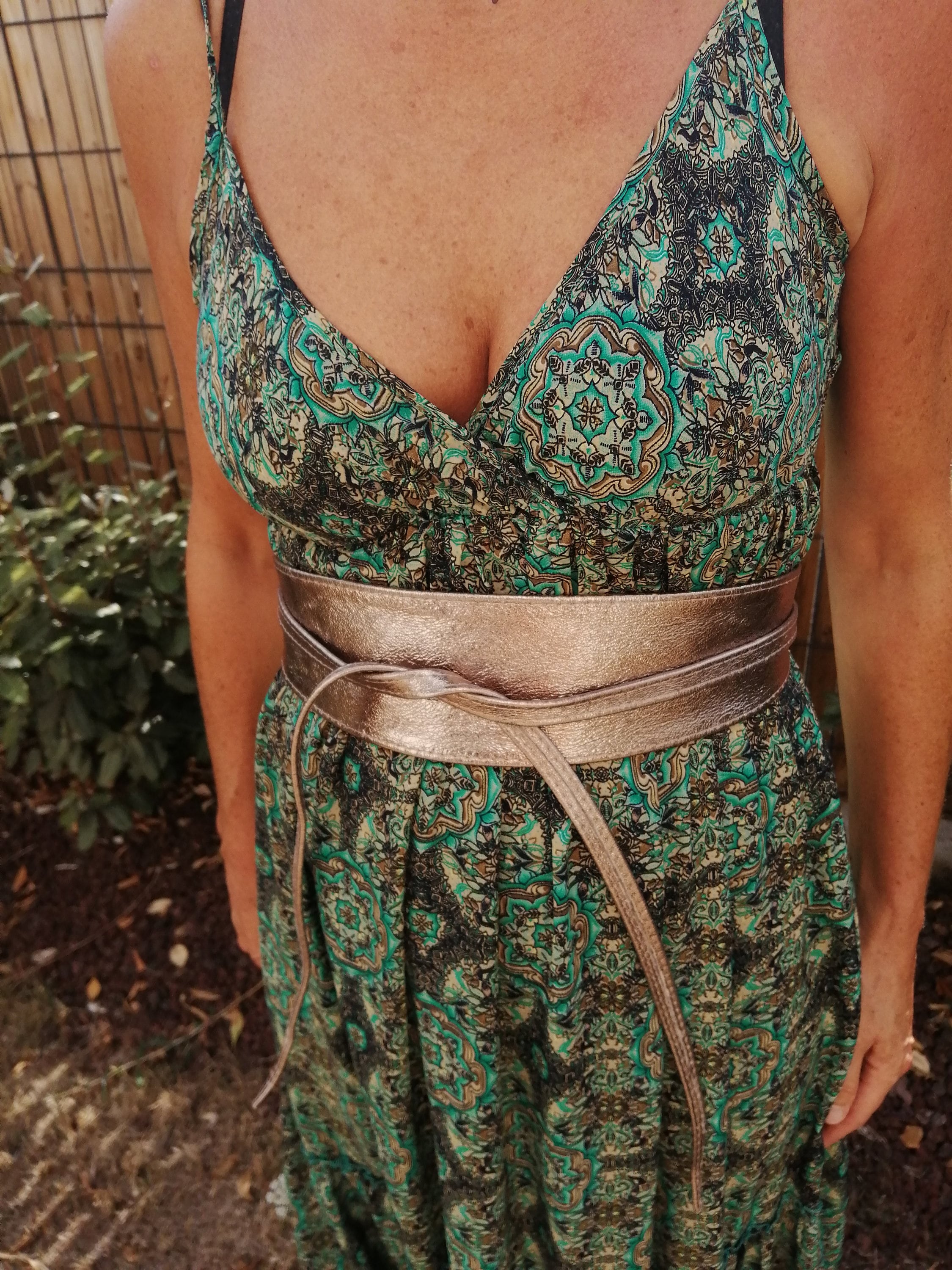 Ceinture 2025 obi dorée