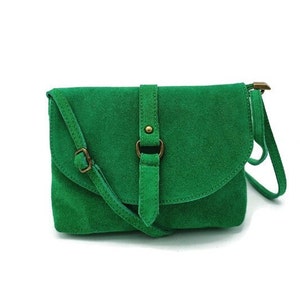 genuine leather suede bag, image 9