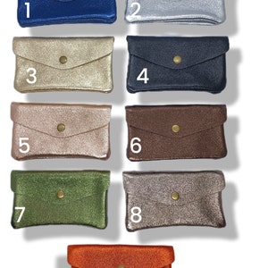 Porte-monnaie Double Face Acier Inoxydable - Porte-cartes Mince, Pince Billets, Pour Poche Ou Sac