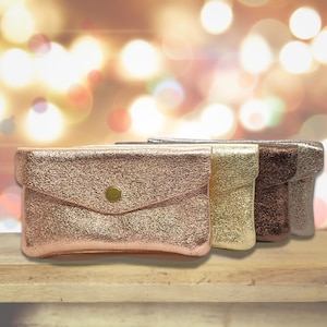 Porte-monnaie, porte carte bancaire , femme  en cuir véritable, brillant, compartiments , fermeture zip ,15x8.5 cm ou 15x11.5 cm