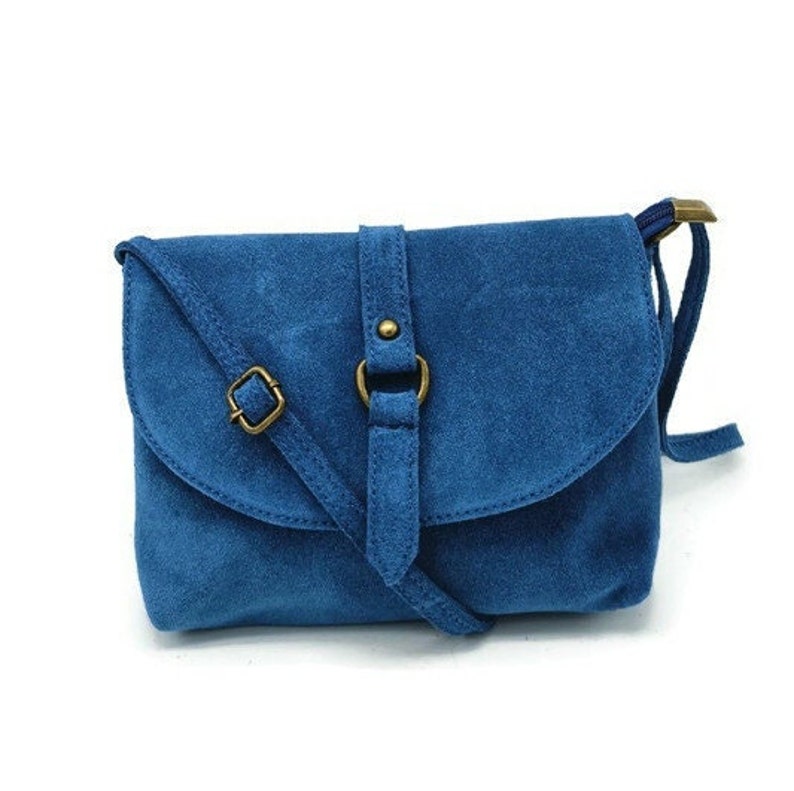 sac en daim cuir veritable , image 7