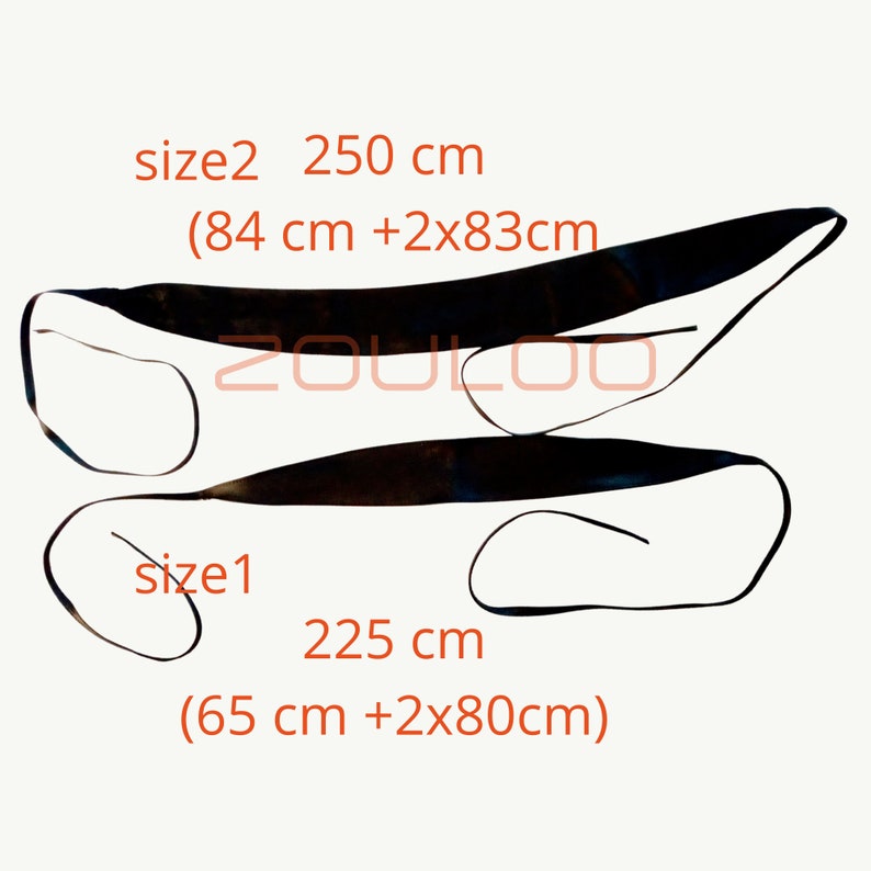 Ceinture Large Style Obi En Cuir Véritable Kaki - Taille Unique à Nouer - Neuf Sans étiquette