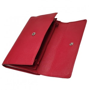 Wallet, Checkbook Holder, Leather Companion for Women image 3