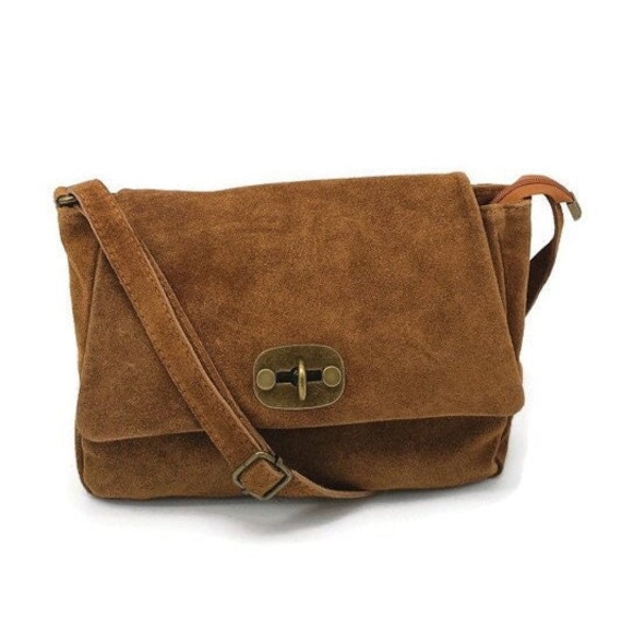 Taupe Suede Boho Slouch Bag -  Norway