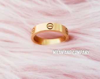 cartier ring etsy