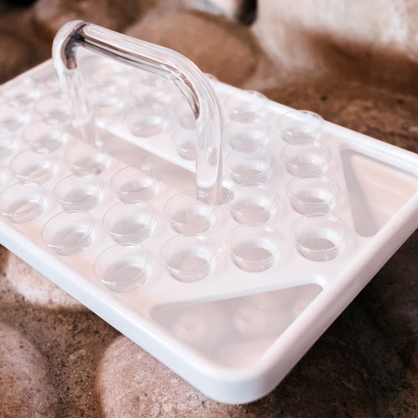 Redesigned Plastic Sacrament Tray Lid, Sanitary LDS Sacrament Tray Lid