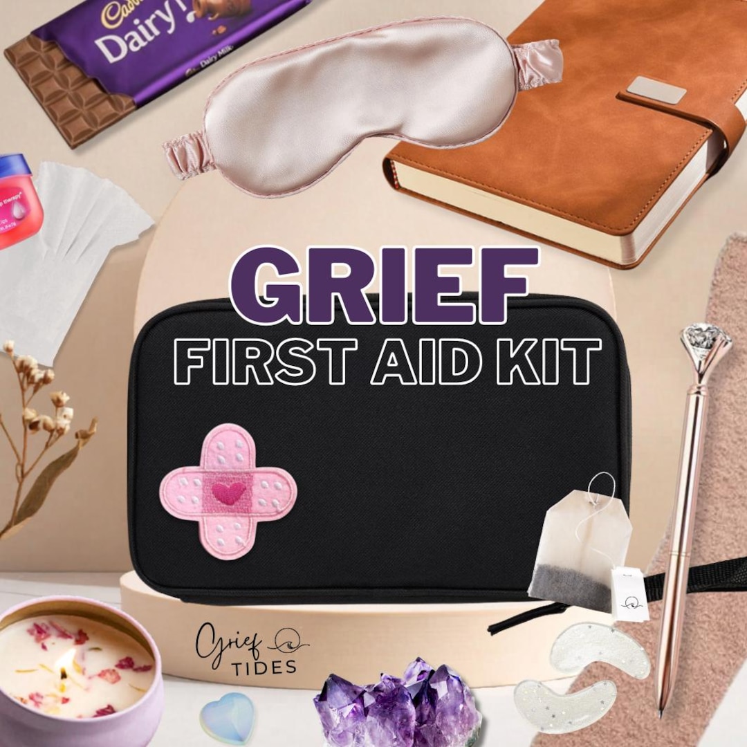 GRIEF FIRST AID Kit - Grief Care Gift Package - Loss - Sympathy Gift ...