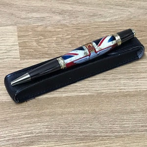 The Parachute Regiment Pen - Logo Union Jack - Régimental, Corps, Airborne - Designed Ball Point Pen - Présentation, Retraite, Collectionneur