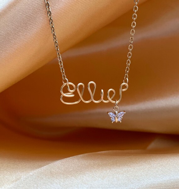 Name Necklace Gold-filled Necklace Wire 