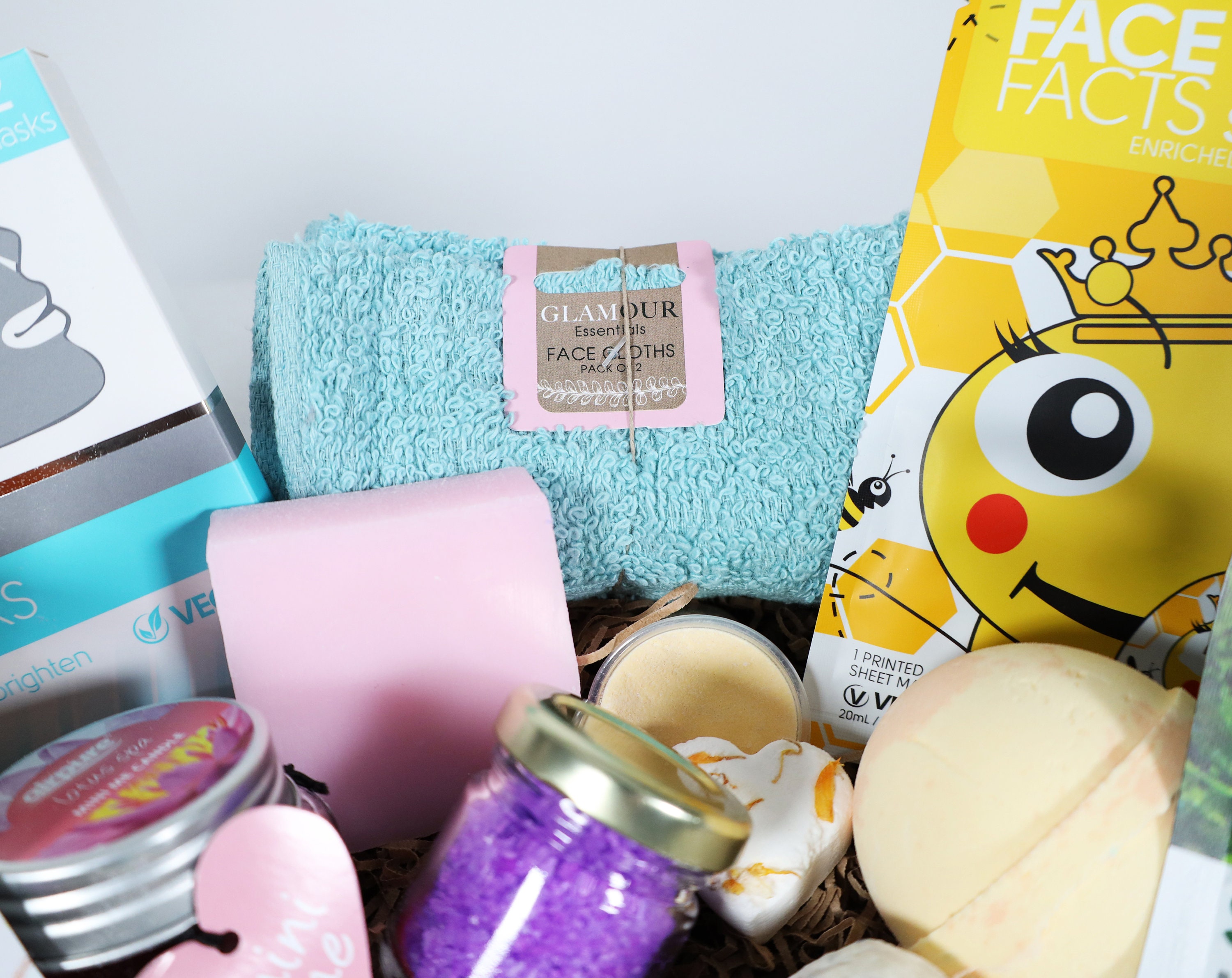 Large Pamper Bath Gift Set Self Care Package Bath Bombs | Etsy